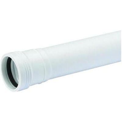 Wavin Zubehör Sanitärinstallation, Wafix PP-Abflussrohr mit Muffe 50 x 500 mm weiss Wavin Zubehör Sanitärinstallation, Wafix PP-Abflussrohr mit Muffe 50 x 500 mm weiss