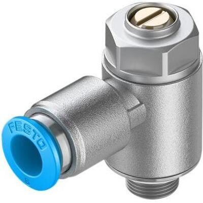 Festo, Ventil, Medium-Drosselventil, G1/8″ / QS-8, 20kPa... 1MPa, 475L/min Festo, Ventil, Medium-Drosselventil, G1/8″ / QS-8, 20kPa... 1MPa, 475L/min
