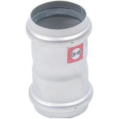 Blücher Zubehör Sanitärinstallation, dobb.mf.50mm m.O-ringe - RF AISI 304.Alm RF stål Blücher Zubehör Sanitärinstallation, dobb.mf.50mm m.O-ringe - RF AISI 304.Alm RF stål