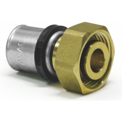 Sanpro, Rohrverbindungstechnik, THPRESS Pressfitting Übergangsverschraubung + IG Eurokonus 16x2 - 3/4 (Rohrverschraubung) Sanpro, Rohrverbindungstechnik, THPRESS Pressfitting Übergangsverschraubung + IG Eurokonus 16x2 - 3/4 (Rohrverschraubung)
