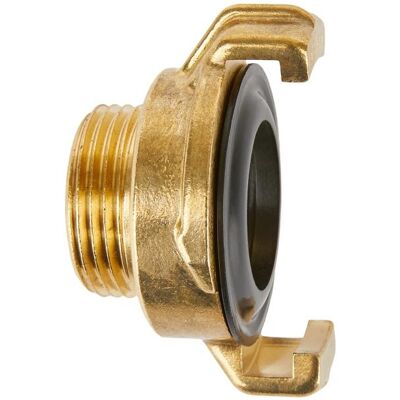 Karasto - GEKA 3/4 - Messing - 3/4 ext - Threaded piece Karasto - GEKA 3/4 - Messing - 3/4 ext - Threaded piece