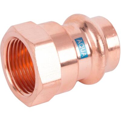 Magni, Rohrverbindungstechnik, HS Übergang V-Press Copper AQUAGAS 42mmx1 1/2, IG Magni, Rohrverbindungstechnik, HS Übergang V-Press Copper AQUAGAS 42mmx1 1/2, IG
