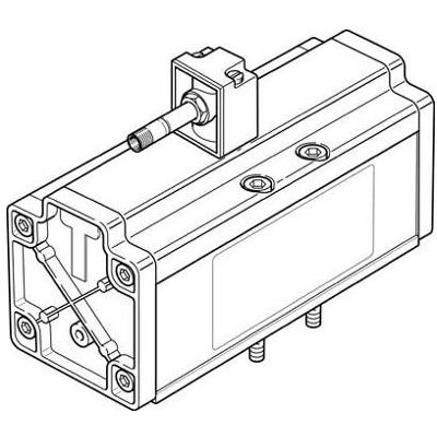 Festo, Ventil, MDH-5/2-3/4-D-4-24DC 12457 Magnetventil Festo, Ventil, MDH-5/2-3/4-D-4-24DC 12457 Magnetventil