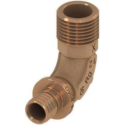 TECE GmbH Winkelübergangsnippel 25mm x R 3/4 - Rohrverbindung TECE GmbH Winkelübergangsnippel 25mm x R 3/4 - Rohrverbindung