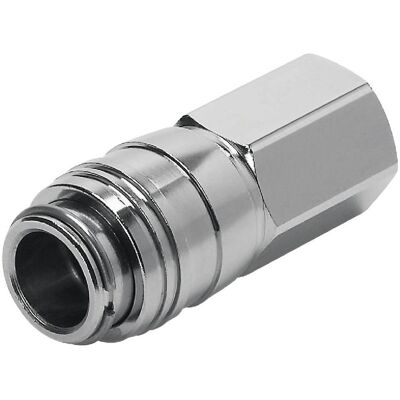 Festo, Rohrverbindungstechnik, Kupplung 531628 KD3-1/4-I Innengewinde G1/4 1 St. Festo, Rohrverbindungstechnik, Kupplung 531628 KD3-1/4-I Innengewinde G1/4 1 St.