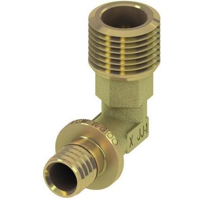 TECE GmbH TECEflex Winkelübergangsnippel 20mm Siliziumbronze TECE GmbH TECEflex Winkelübergangsnippel 20mm Siliziumbronze