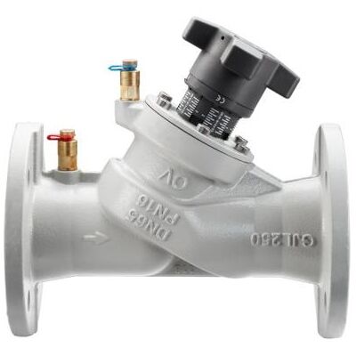 Oventrop, Zubehör Sanitärinstallation, OV Strangregulierventil Hydrocontrol VFC PN 16, Grauguss, Flansch/DIN DN 80 Oventrop, Zubehör Sanitärinstallation, OV Strangregulierventil Hydrocontrol VFC PN 16, Grauguss, Flansch/DIN DN 80