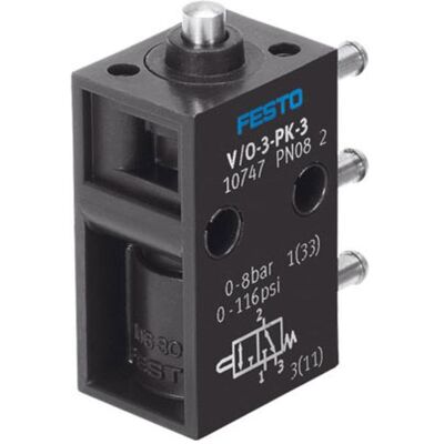 Festo, Ventil, V/O-3-PK-3 10747 Stösselventil Festo, Ventil, V/O-3-PK-3 10747 Stösselventil