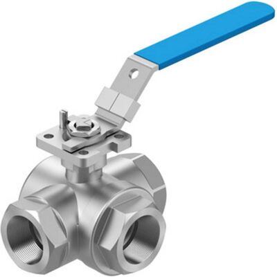 Festo, Ventil, VZBE-11/4-T-63-F-3L-F05-M-V15V15 8096948 Kugelhahn 1 St. Festo, Ventil, VZBE-11/4-T-63-F-3L-F05-M-V15V15 8096948 Kugelhahn 1 St.