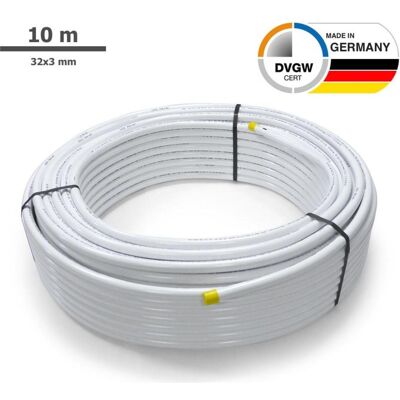 Sanpro, Rohrverbindungstechnik, THPRESS Aluverbundrohr - Mehrschichtverbundrohr, Länge 10 m, Grösse 32x3 (Pressverbindung) Sanpro, Rohrverbindungstechnik, THPRESS Aluverbundrohr - Mehrschichtverbundrohr, Länge 10 m, Grösse 32x3 (Pressverbindung)