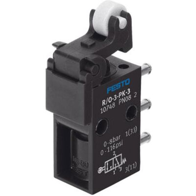 Festo, Ventil, R/O-3-PK-3 10748 Rollenhebelventil Festo, Ventil, R/O-3-PK-3 10748 Rollenhebelventil