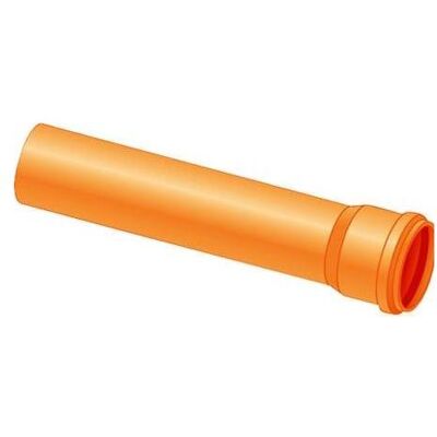 Magnaplast, Zubehör Sanitärinstallation, KGEM pipe with a socket for external sewage system, foam core, class B 160mm 2m (22020) Magnaplast, Zubehör Sanitärinstallation, KGEM pipe with a socket for external sewage system, foam core, class B 160mm 2m (22020)