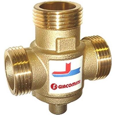 Giacomini, Ventil, VALVE THERM R157A D25 3WAY 60C KVS3.2 Giacomini, Ventil, VALVE THERM R157A D25 3WAY 60C KVS3.2