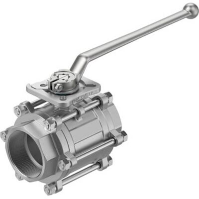 Festo, Ventil, VZBE-3-T-63-T-2-F0710-M-V15V16 8096672 Kugelhahn 1 St. Festo, Ventil, VZBE-3-T-63-T-2-F0710-M-V15V16 8096672 Kugelhahn 1 St.