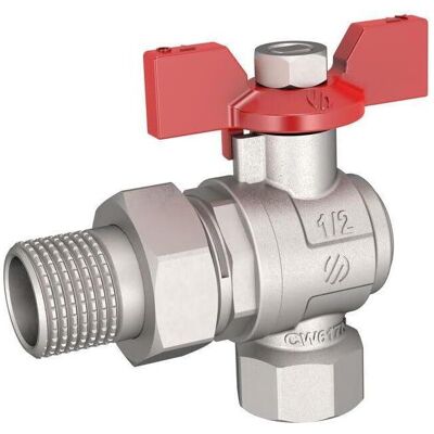 Arco, Ventil, angle ball valve with butterfly 1/2 x 3/4 x 1/2 inch (154303) Arco, Ventil, angle ball valve with butterfly 1/2 x 3/4 x 1/2 inch (154303)
