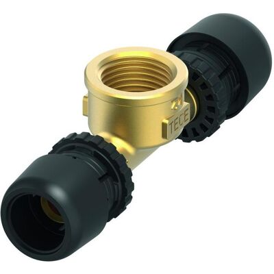 TECE GmbH TECElogo Ax T-Stück - Messing-Siliziumbronze TECE GmbH TECElogo Ax T-Stück - Messing-Siliziumbronze