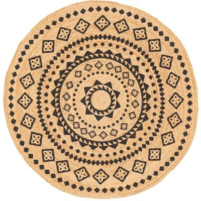 Pergamon, Teppich, Naturfaser Teppich Jute Salsa Ethno Rund (120 cm) Pergamon, Teppich, Naturfaser Teppich Jute Salsa Ethno Rund (120 cm)
