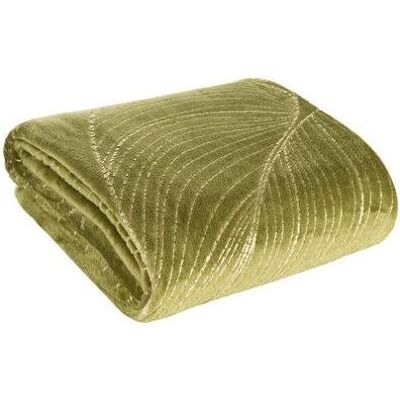 Eurofirany, Decke, DECKE/BLANCA/3 150X200 OLIVE+GOLD (200 x 150 cm) Eurofirany, Decke, DECKE/BLANCA/3 150X200 OLIVE+GOLD (200 x 150 cm)