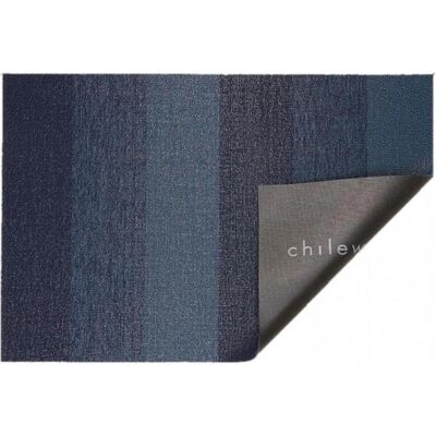 Chilewich, Fussmatte, Fussmatte Marbled Stripe Bay Blue 61 cm x 91 cm (91 x 61 cm) Chilewich, Fussmatte, Fussmatte Marbled Stripe Bay Blue 61 cm x 91 cm (91 x 61 cm)