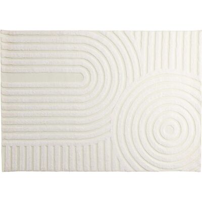 Venture Home Nikita Weißer Teppich - Rechteck 160x230 - HomeMatto Venture Home Nikita Weißer Teppich - Rechteck 160x230 - HomeMatto