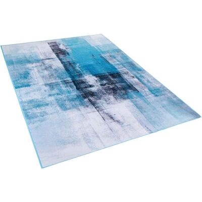 Beliani Teppich Blau Mehrfarben 160 x 230 cm - Teppich Beliani Teppich Blau Mehrfarben 160 x 230 cm - Teppich