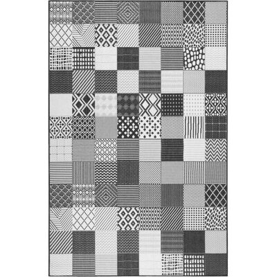 Esprit Chester Schwarz & Weiß Outdoor-Teppich - Outdoor-Teppich Esprit Chester Schwarz & Weiß Outdoor-Teppich - Outdoor-Teppich