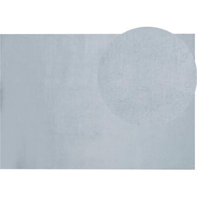 Beliani Kunstkanin Fell Teppich Mint Grau - Teppich Beliani Kunstkanin Fell Teppich Mint Grau - Teppich