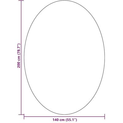 vidaXL Teppich, Liara (200 x 140 cm) vidaXL Teppich, Liara (200 x 140 cm)