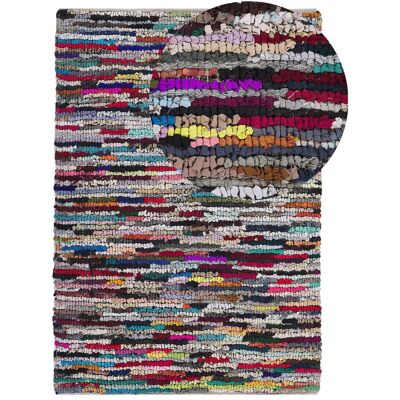 Beliani Mehrfarbiger Handgewebter Teppich 160x230cm - Teppich Beliani Mehrfarbiger Handgewebter Teppich 160x230cm - Teppich