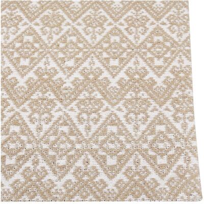 Beliani Jute Teppich - Rechteckig 80x150cm - Boho Stil Beliani Jute Teppich - Rechteckig 80x150cm - Boho Stil