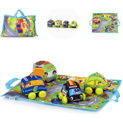 Chipolino, Spielteppich + Spielmatte, Baby Spielmatte Autos 49x40 cm (49 x 40 cm) Chipolino, Spielteppich + Spielmatte, Baby Spielmatte Autos 49x40 cm (49 x 40 cm)