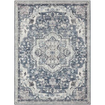 Songmics, Teppich, Wohnzimmerteppich Rutschfest Vintage Grau 120 x 170 cm (170 x 120 cm) Songmics, Teppich, Wohnzimmerteppich Rutschfest Vintage Grau 120 x 170 cm (170 x 120 cm)