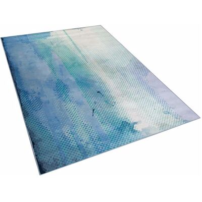 Beliani Buntfarbiger Wasserfarben-Teppich 160x230cm Beliani Buntfarbiger Wasserfarben-Teppich 160x230cm