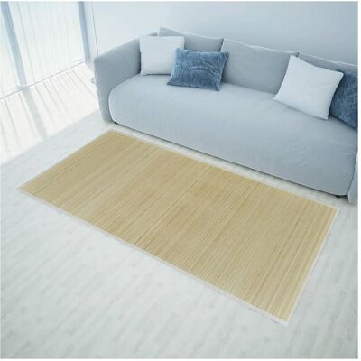 vidaXL Bambus-Teppich 160x230cm Natur - Teppich vidaXL Bambus-Teppich 160x230cm Natur - Teppich