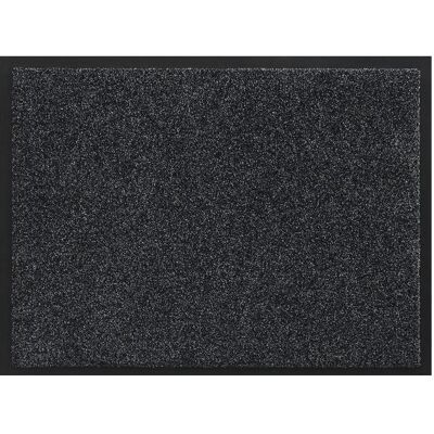 Hamat - Anthrazit Fußmatte - 60x80cm - Rutschfeste Vinylrückseite Hamat - Anthrazit Fußmatte - 60x80cm - Rutschfeste Vinylrückseite