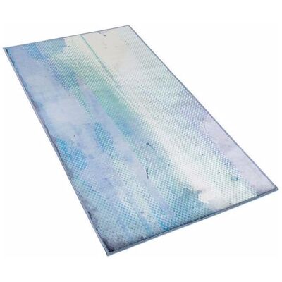 Beliani Moderner Abstrakter Aquarell Teppich - 80x150 cm Beliani Moderner Abstrakter Aquarell Teppich - 80x150 cm