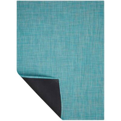 Chilewich, Teppich, Mini Basketweave Teppich × Turquoise (92 x 59 cm) Chilewich, Teppich, Mini Basketweave Teppich × Turquoise (92 x 59 cm)