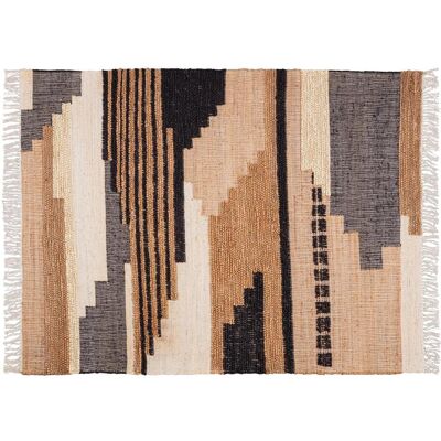 BePureHome Modell 170x240 Jute Baumwollteppich - Natürliche Farben - 170x240 cm BePureHome Modell 170x240 Jute Baumwollteppich - Natürliche Farben - 170x240 cm