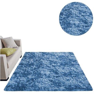 Strado - Ombre Shaggy 200x250 - Marineblau - Carpet Strado - Ombre Shaggy 200x250 - Marineblau - Carpet