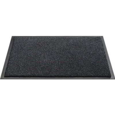 Hamat - Anthrazit Fußmatte - 60x80cm - Rutschfeste Vinylrückseite Hamat - Anthrazit Fußmatte - 60x80cm - Rutschfeste Vinylrückseite