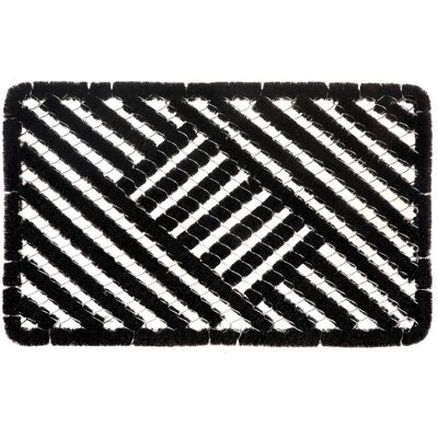Hanse Home Schwarze Teppichmat - Innen- & Außenbereich Hanse Home Schwarze Teppichmat - Innen- & Außenbereich