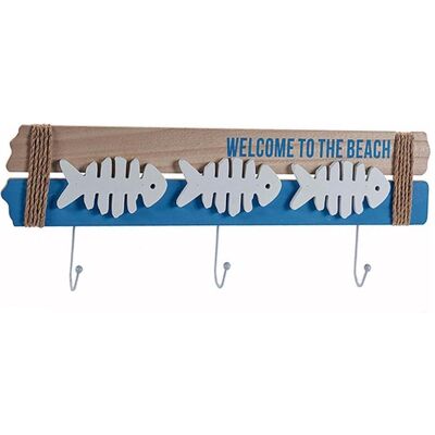 Gift Decor Garderobenständer Holz - 5 X 21 X 59 Cm - Hanger Gift Decor Garderobenständer Holz - 5 X 21 X 59 Cm - Hanger