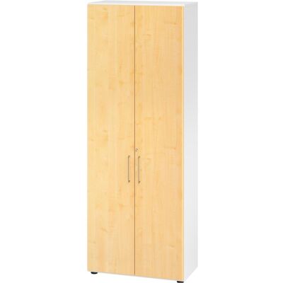 hjh OFFICE PRO BETA 9 Weiß/Ahorn Schrank - Stauraum Möbel hjh OFFICE PRO BETA 9 Weiß/Ahorn Schrank - Stauraum Möbel