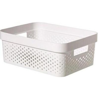 Curver, Aufbewahrungsbox, Infinity Recycled Box17l Dots (17 l, 35.50 x 21.50 x 26 cm) Curver, Aufbewahrungsbox, Infinity Recycled Box17l Dots (17 l, 35.50 x 21.50 x 26 cm)