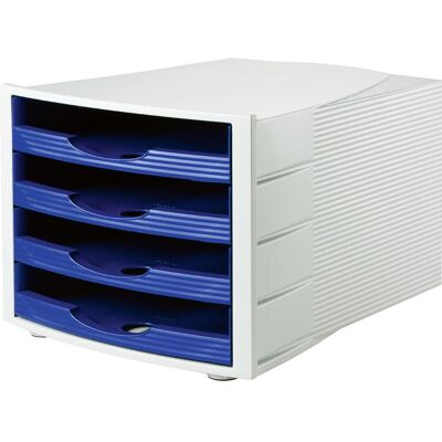 Soennecken - Dokumentenablage - Blau - A4 - Schubladenbox Soennecken - Dokumentenablage - Blau - A4 - Schubladenbox