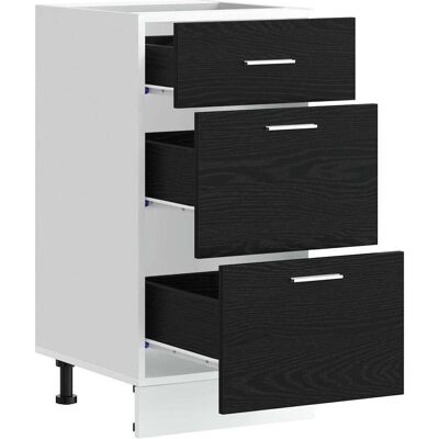 vidaXL Regal, Allie 1x bottom cabinet (3 drawers) 40 cm (46 x 40 x 81.50 cm) vidaXL Regal, Allie 1x bottom cabinet (3 drawers) 40 cm (46 x 40 x 81.50 cm)