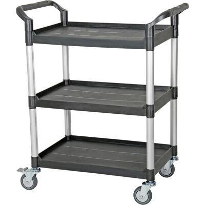 Stier, Transportwagen, Servierwagen mit 3 Etagen LxBxH 860x480x980 mm (250 kg, 3) Stier, Transportwagen, Servierwagen mit 3 Etagen LxBxH 860x480x980 mm (250 kg, 3)