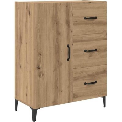 vidaXL Kommode + Sideboard, Siar 1 door 3 drawers (34 x 34 x 180 cm) vidaXL Kommode + Sideboard, Siar 1 door 3 drawers (34 x 34 x 180 cm)
