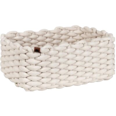 Bigso, Aufbewahrungskorb, BASKET Aufbewahrungskorb Weiss M (25 cm) Bigso, Aufbewahrungskorb, BASKET Aufbewahrungskorb Weiss M (25 cm)