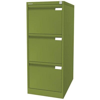BISLEY Grünes Aktenschrank mit 3 Schubladen - Aktenregal BISLEY Grünes Aktenschrank mit 3 Schubladen - Aktenregal